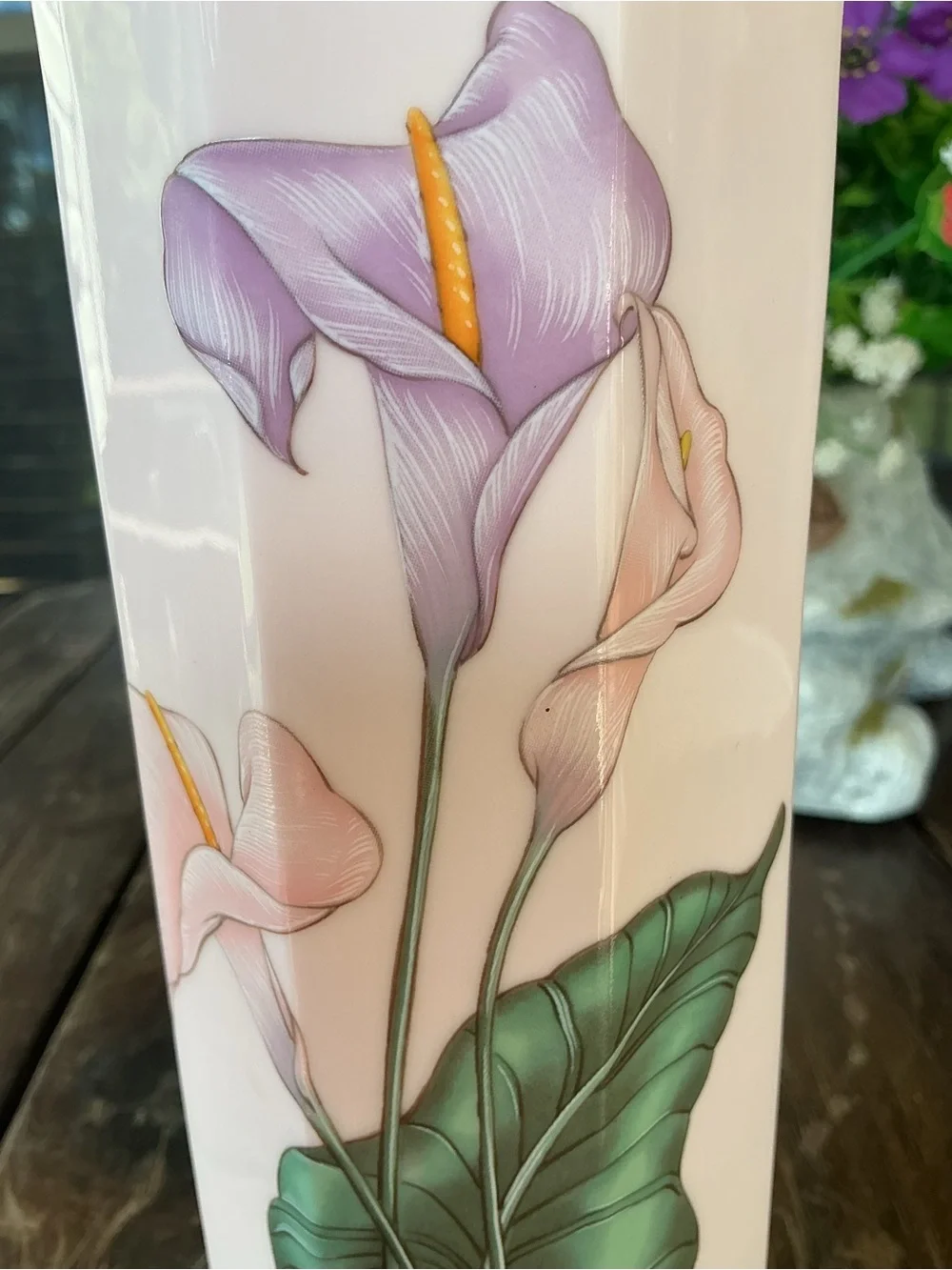 Vintage 1980’s Toyo Calla Lily Vase